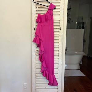 Lovers and Friends magenta long formal dress small